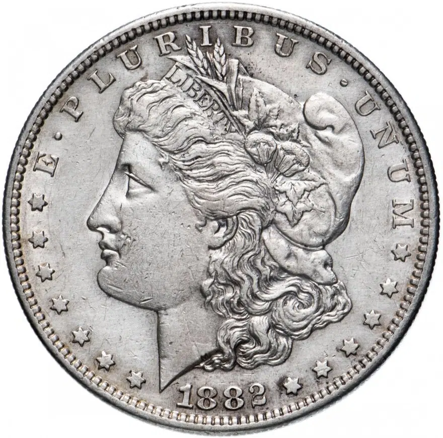 США 1 доллар (dollar) 1882 S Доллар Моргана