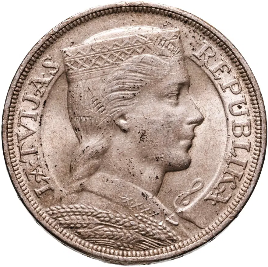 Латвия 5 латов (lati) 1932