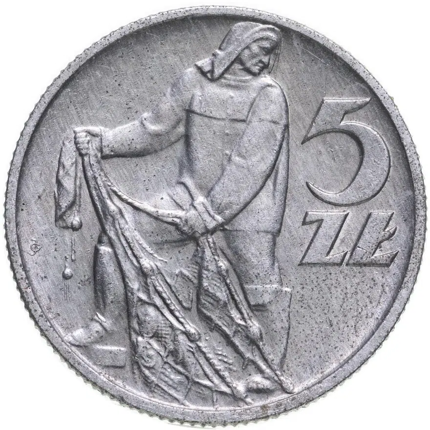Польша 5 злотых (zlotych) 1959