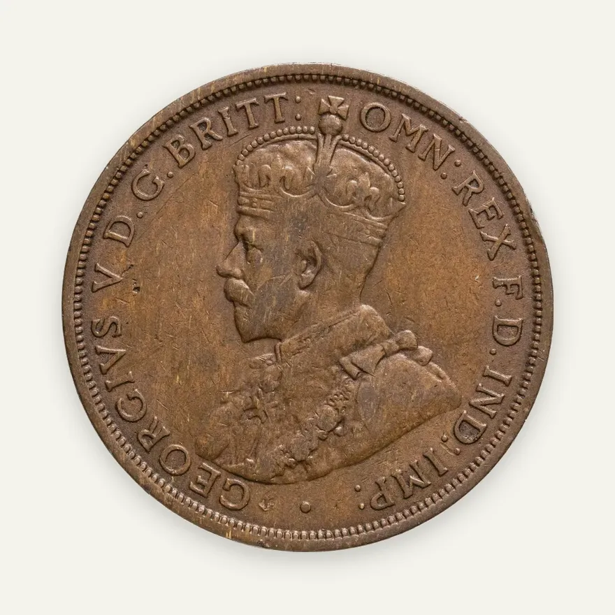 Австралия 1 пенни (penny) 1919, реверс