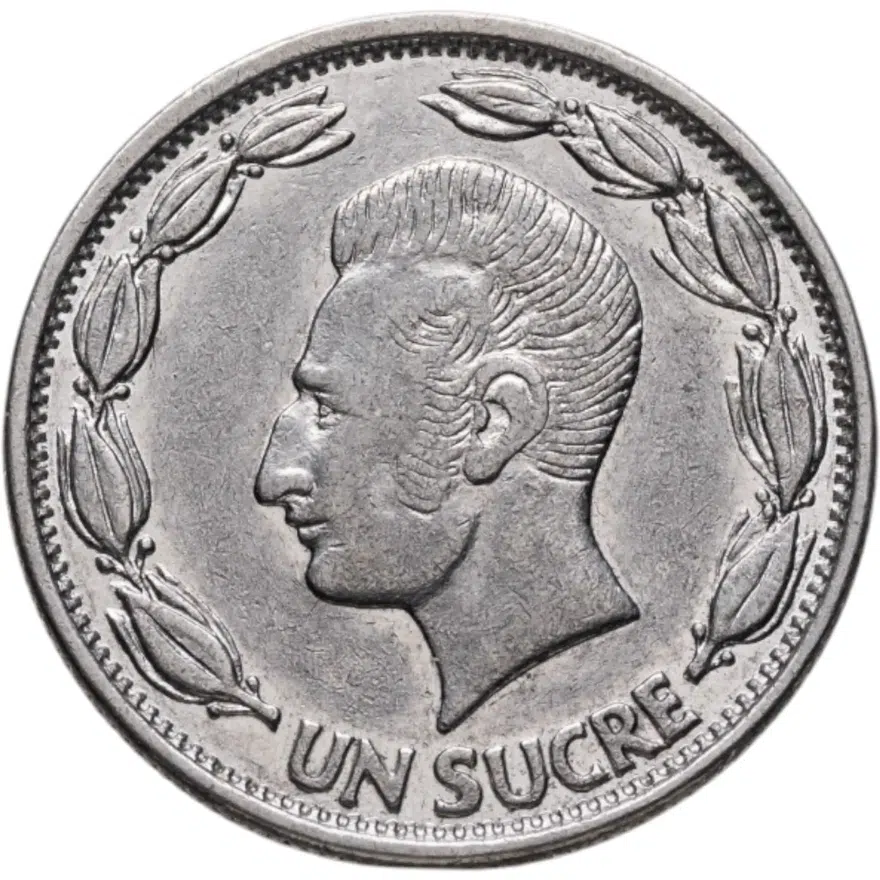 Эквадор 1 сукре (sucre) 1964
