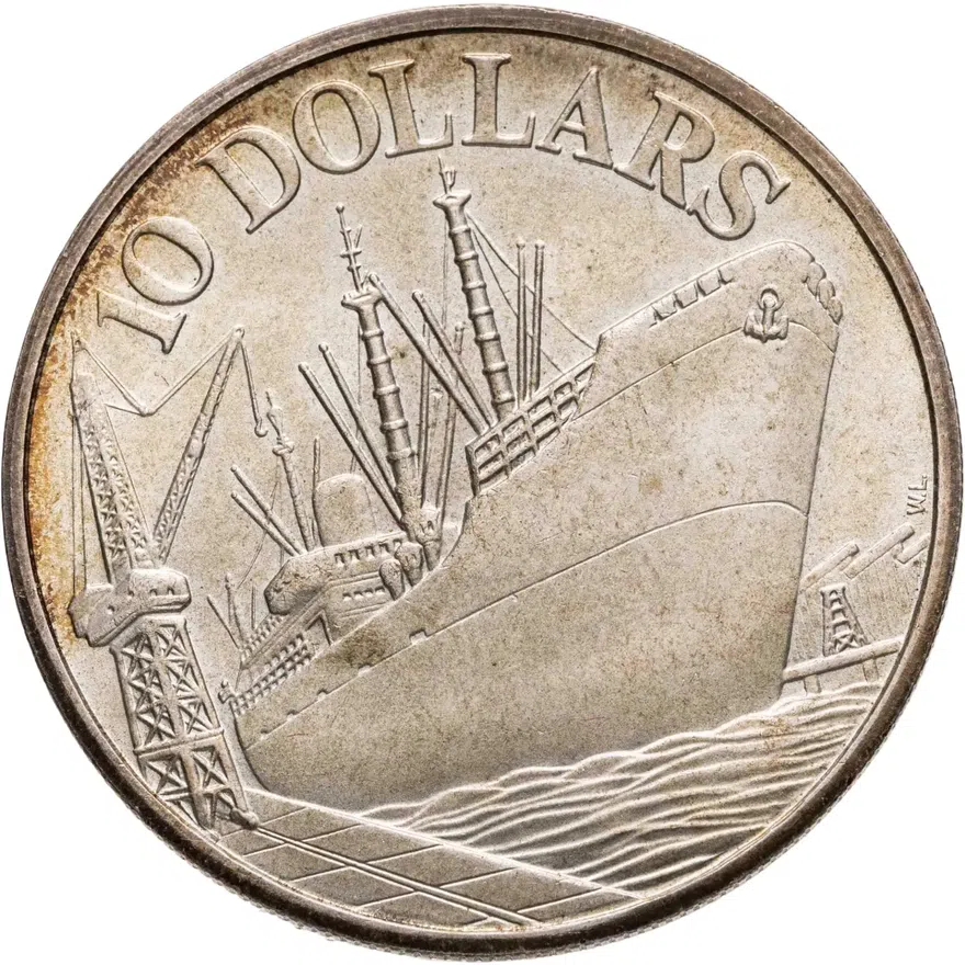 Сингапур 10 долларов (dollars) 1975  10 лет Независимости