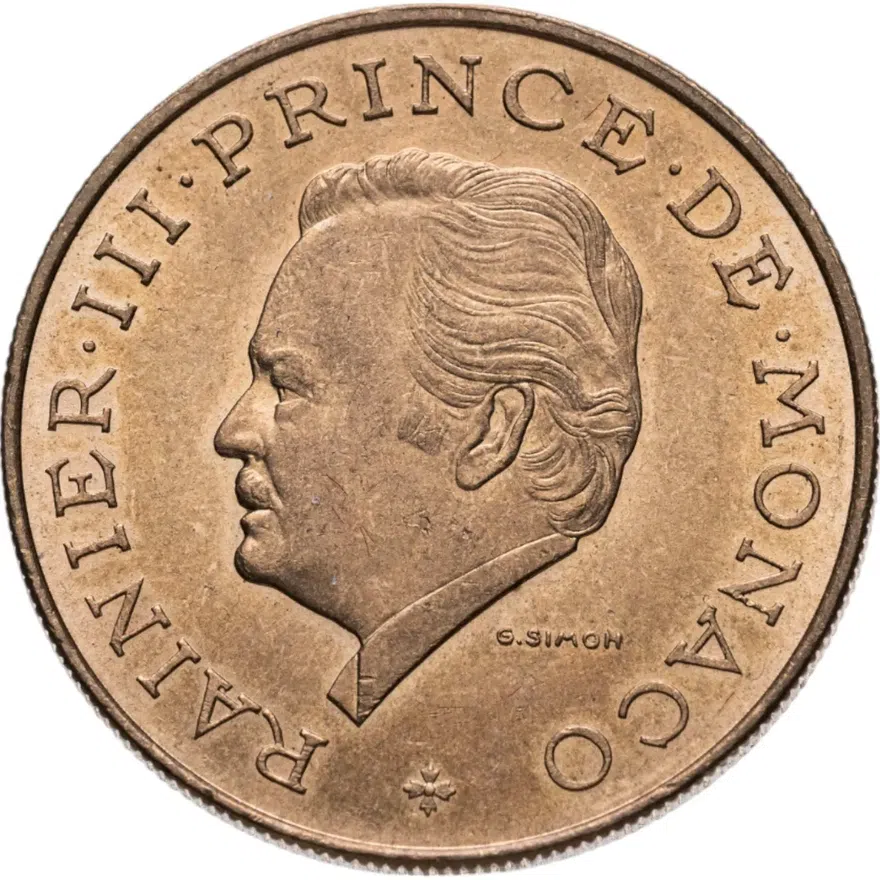 Монако 10 франков (francs) 1979