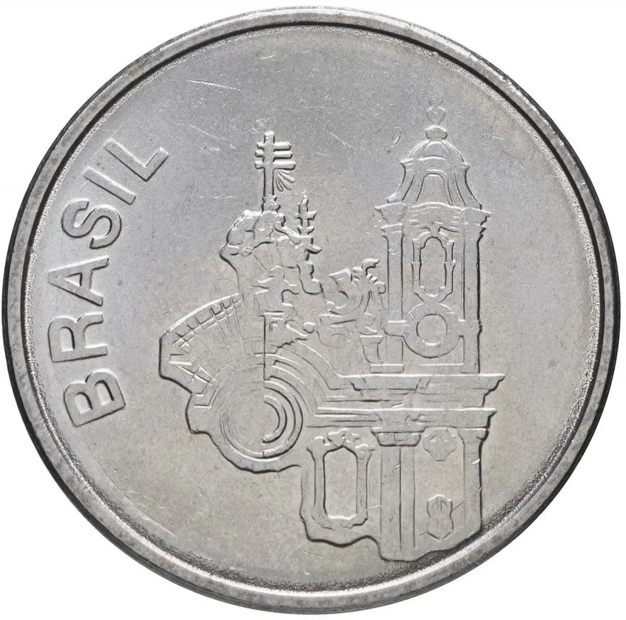 Бразилия 20 крузейро 1985, реверс