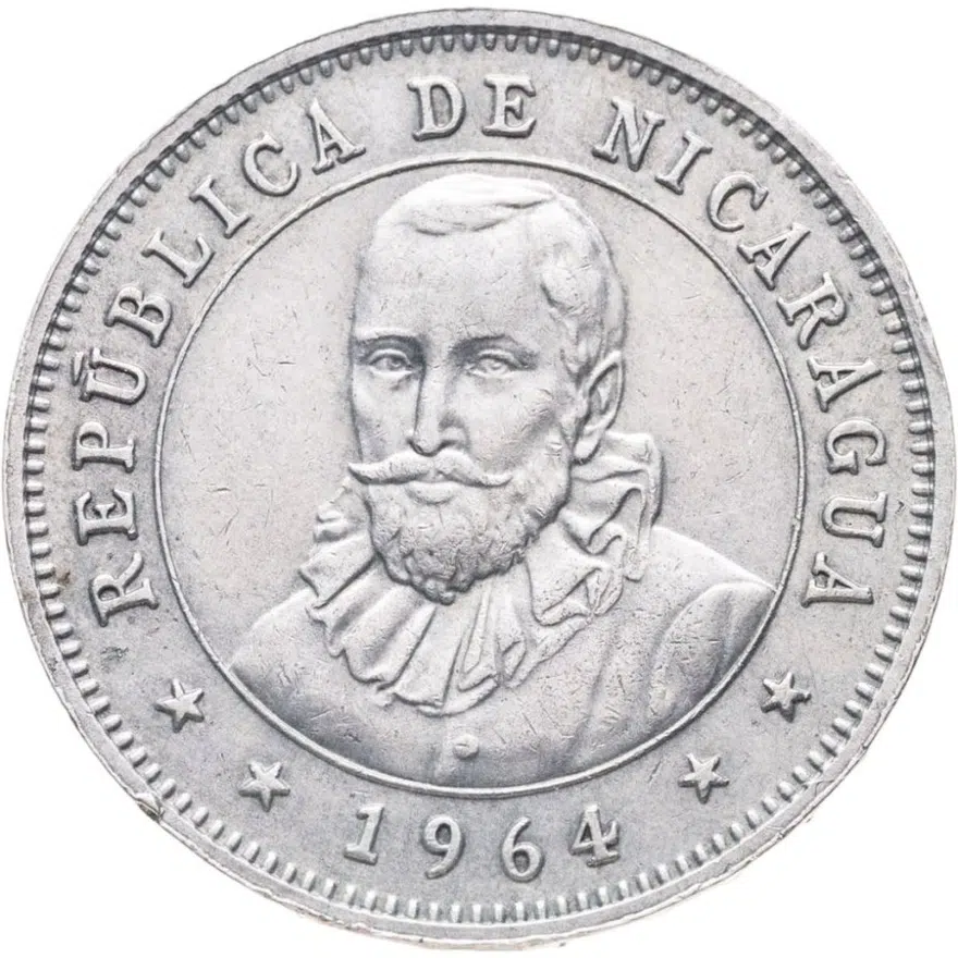 Никарагуа 25 сентаво (centavos) 1964