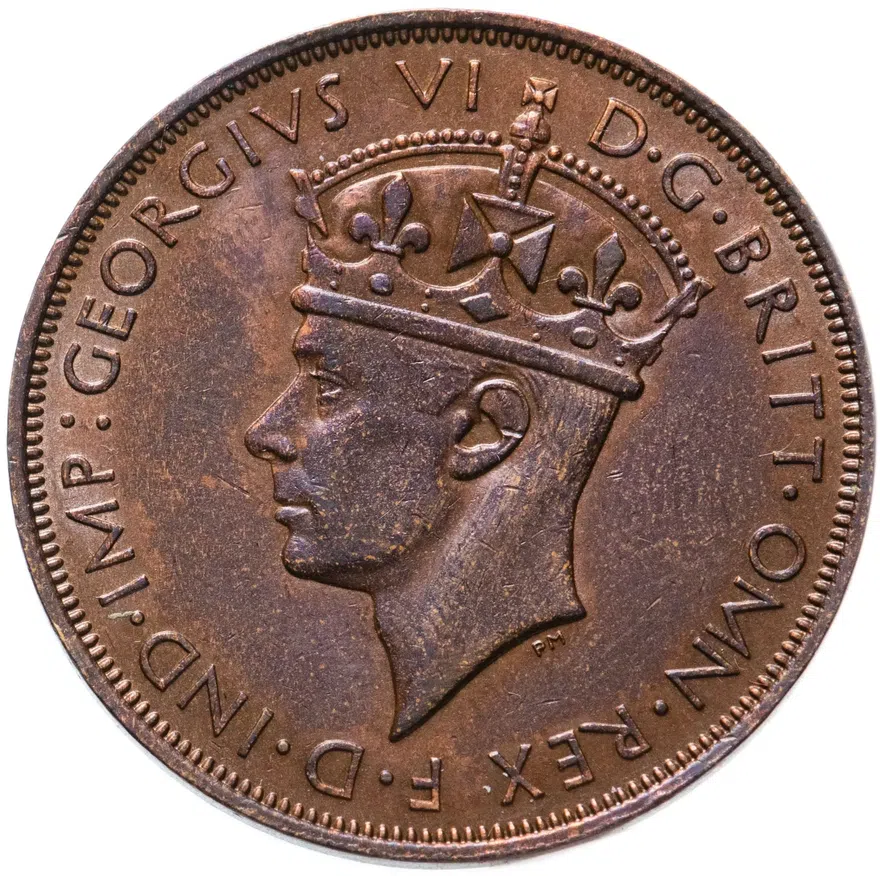 Джерси 1/12 шиллинга (shilling) 1947