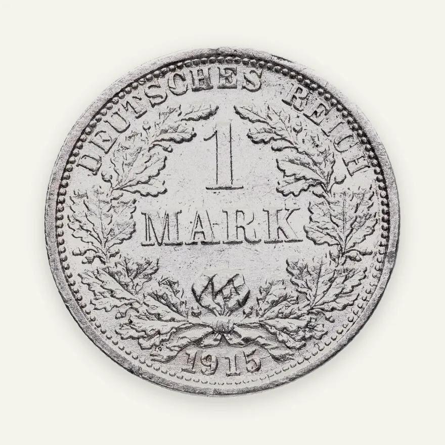 Германия (Германская империя) 1 рейх марка 1915 F