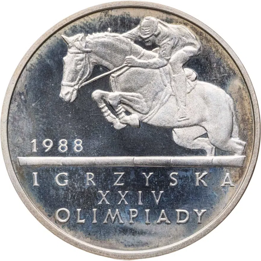 Польша 500 злотых (zlotych) 1987 Игры XXIV летней Олимпиады Сеул-1988