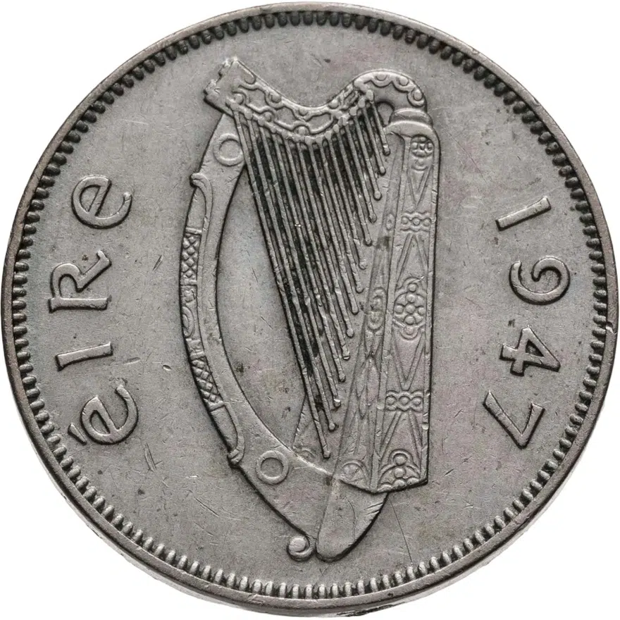 Ирландия 6 пенсов (pence) 1947