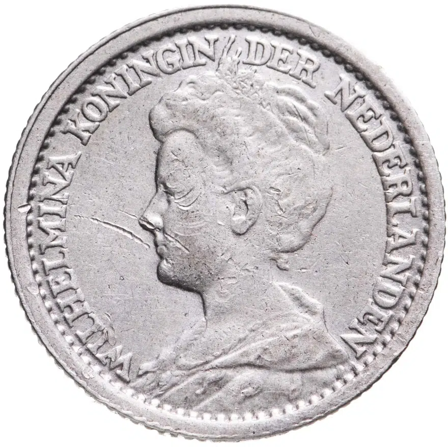 Нидерланды 25 центов (cents) 1914