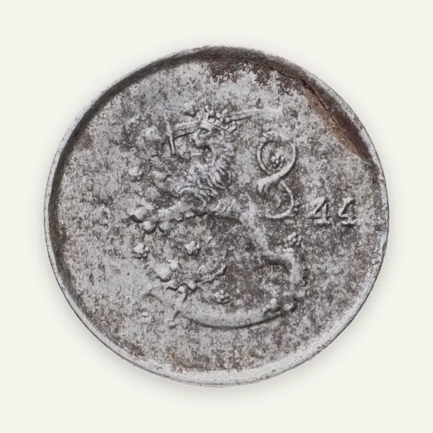 Финляндия 25 пенни (pennia) 1944, аверс