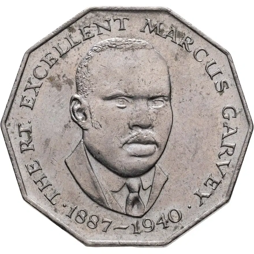 Ямайка 50 центов (cents) 1987, реверс