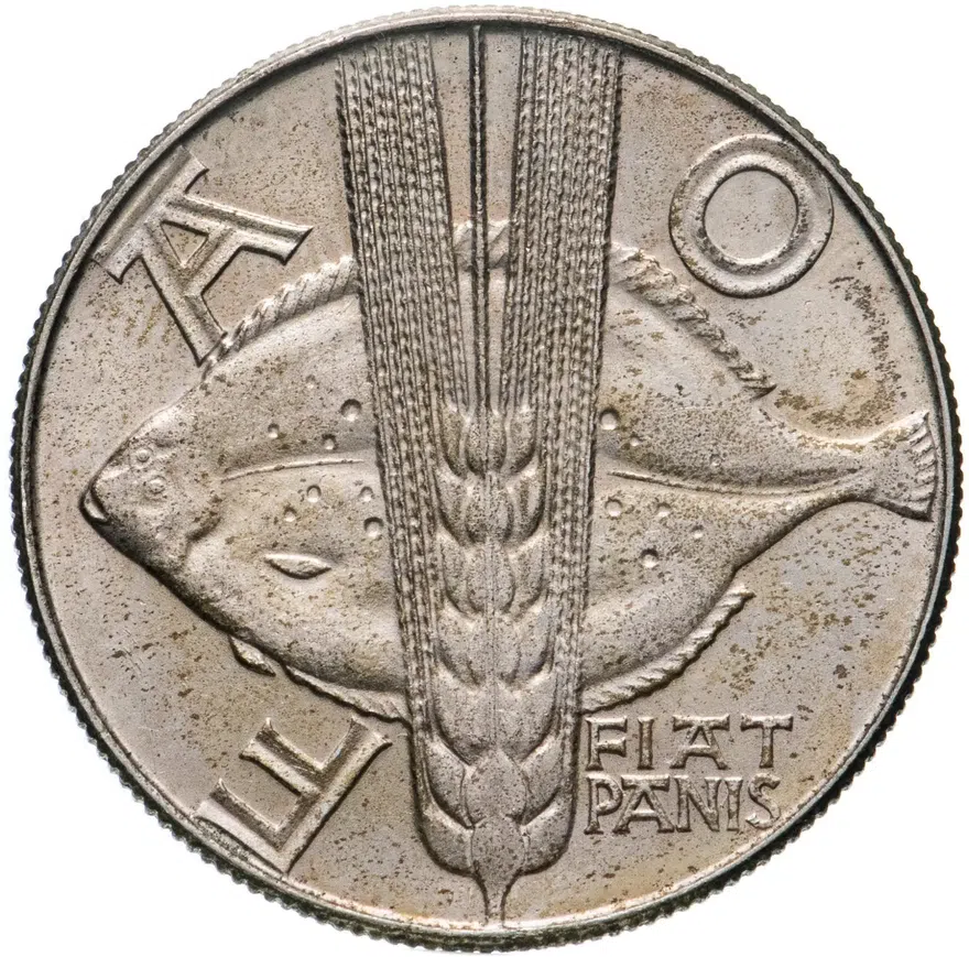 Польша 10 злотых (zlotych) 1971  FAO (ФАО) - Продовольственная программа, аверс