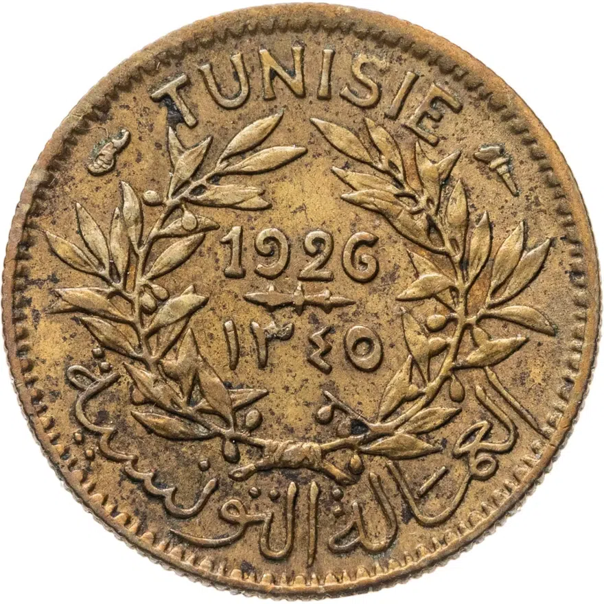Тунис 50 сантимов (centimes) 1926