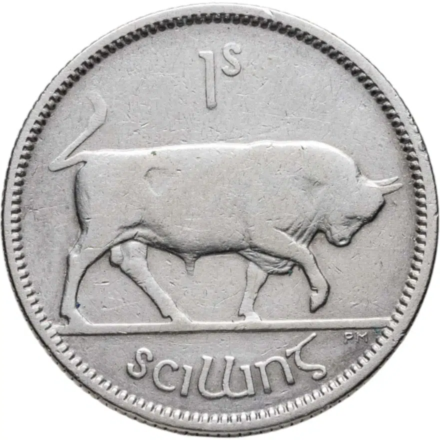 Ирландия 1 шиллинг (shilling) 1931, аверс