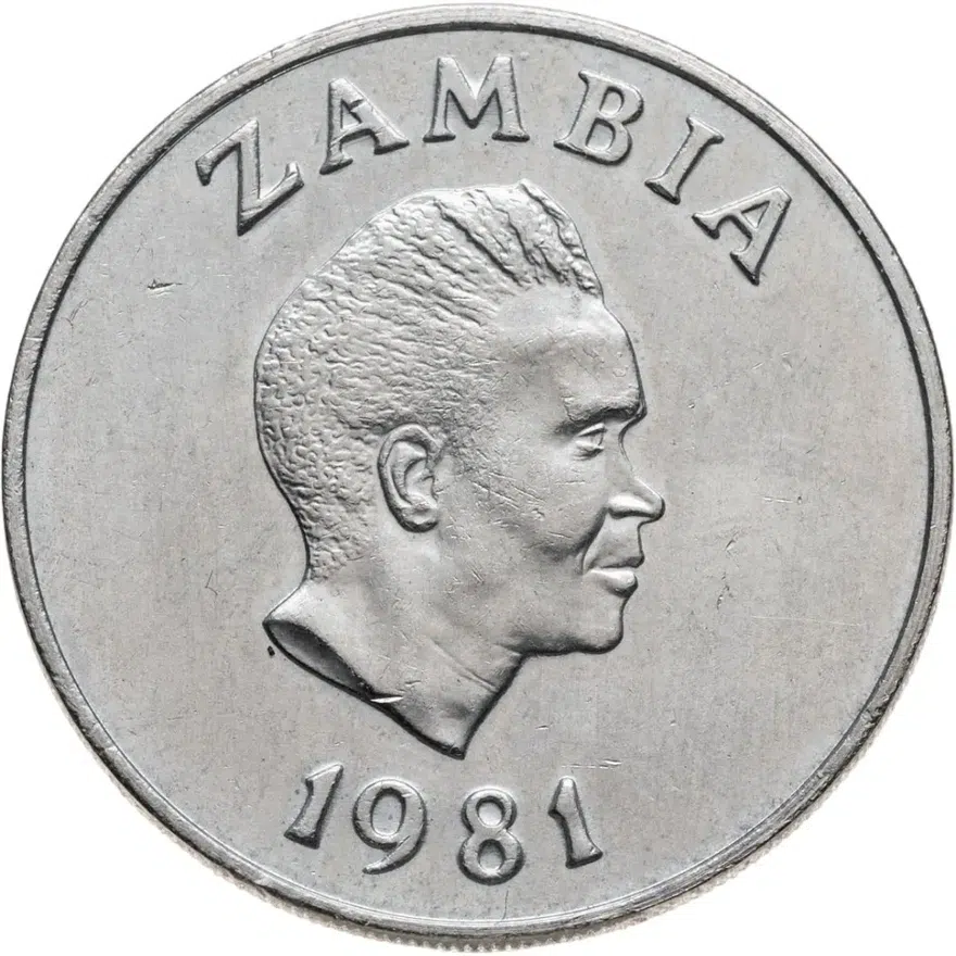 Замбия 20 нгве (ngwee) 1981  ФАО