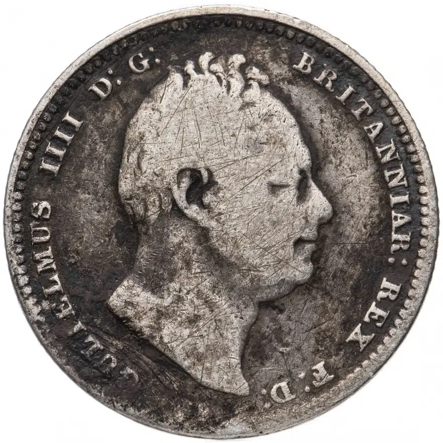 Великобритания 1 шиллинг 1836, реверс