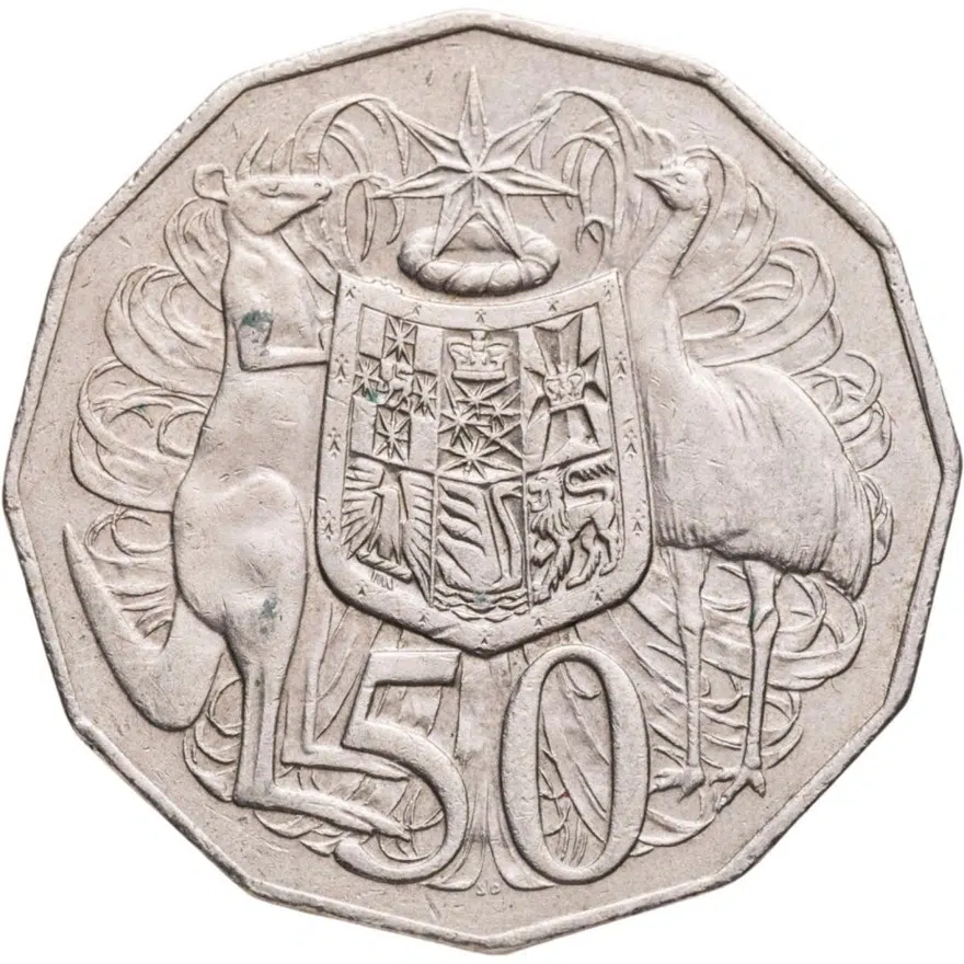 Австралия 50 центов (cents) 1979