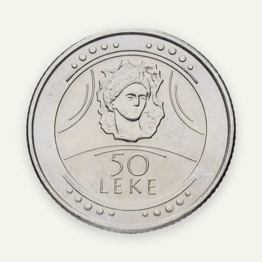 Албания 50 леков (leke) 2004 "Красота Дурреса", реверс