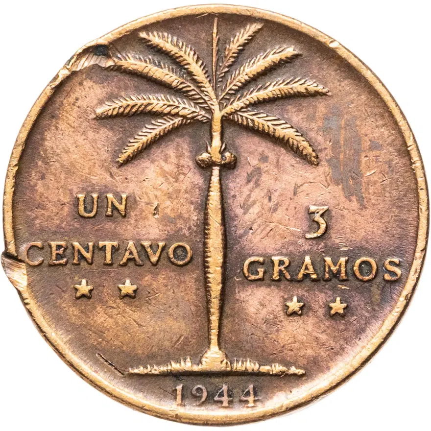 Доминикана 1 сентаво (centavo) 1944