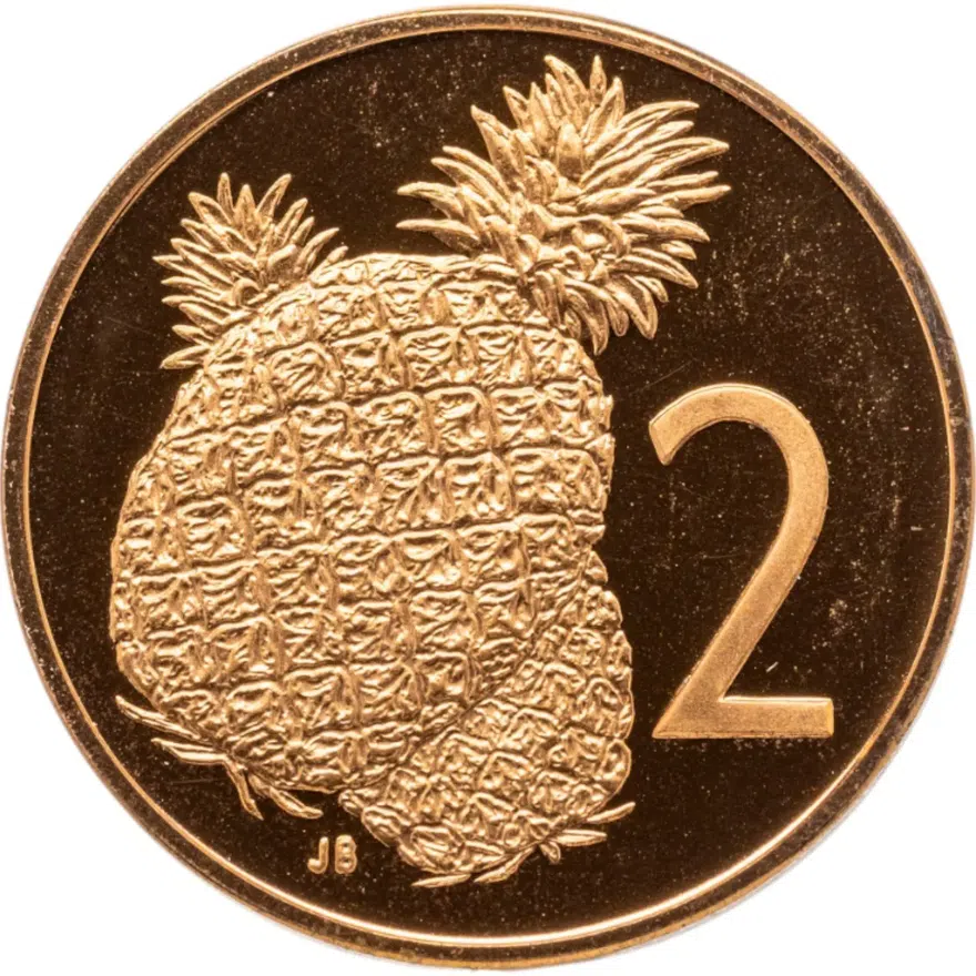 Острова Кука 2 цент (cents) 1972 Proof, аверс