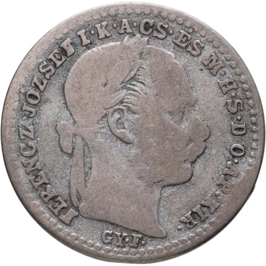 Венгрия 10 крейцеров (krajczar) 1871