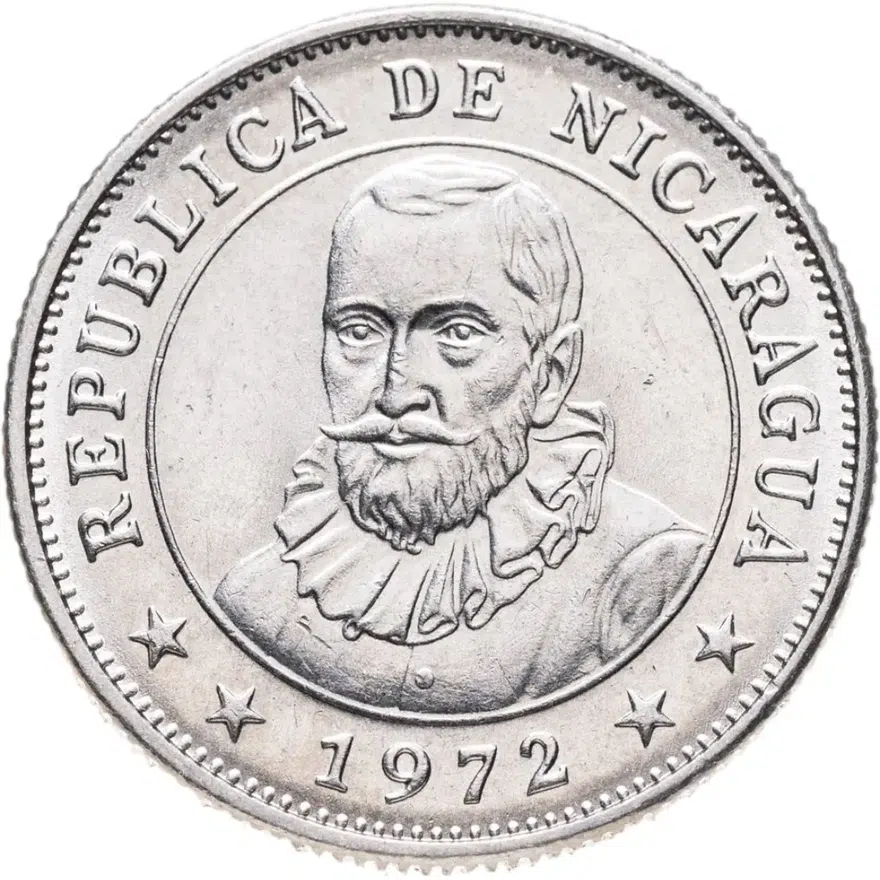 Никарагуа 10 сентаво (centavos) 1972