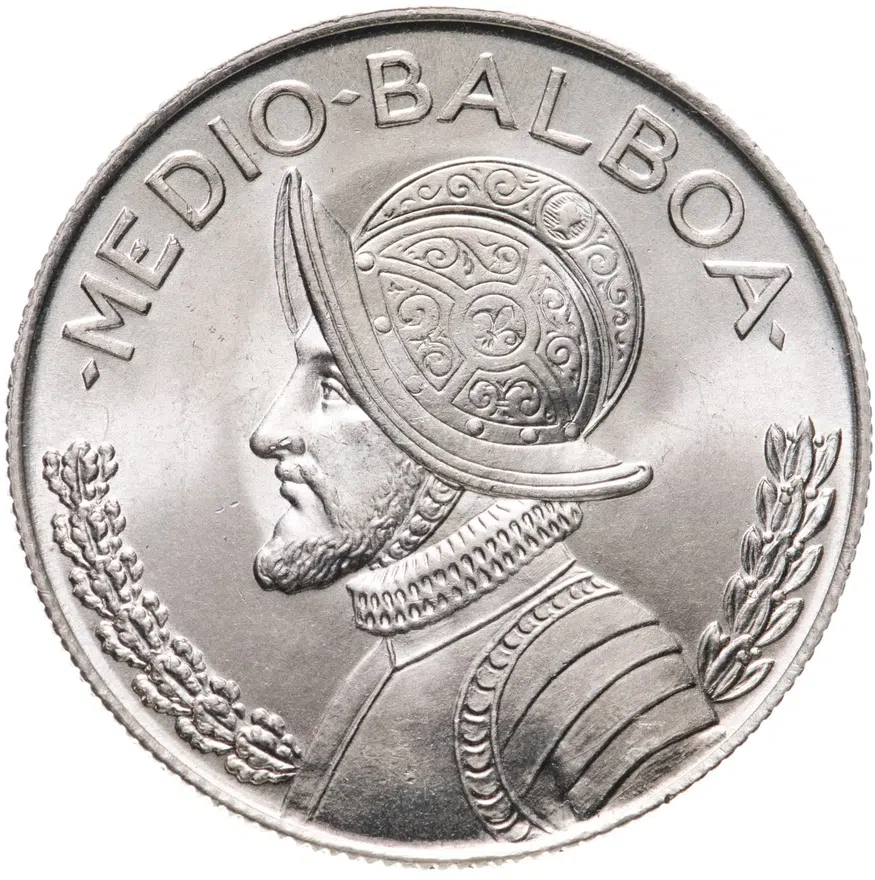 Панама 1/2 бальбоа (balboa) 1962, реверс