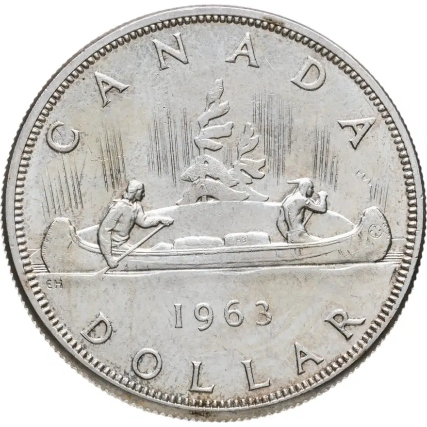 Канада 1 доллар (dollar) 1963
