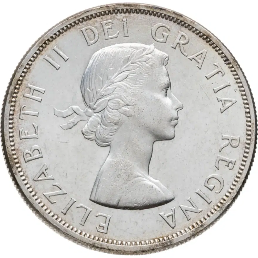 Канада 1 доллар (dollar) 1963, реверс