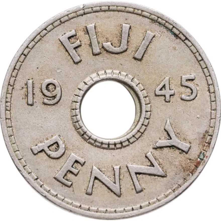Фиджи 1 пенни (penny) 1945