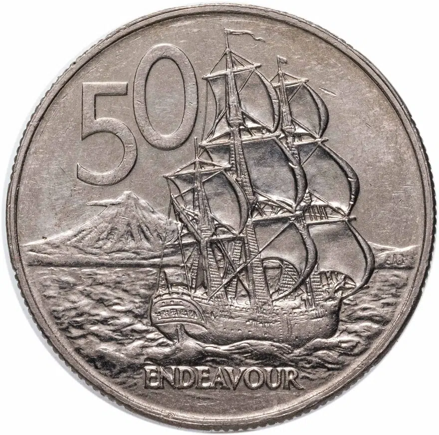 Новая Зеландия 50 центов (cents) 1978