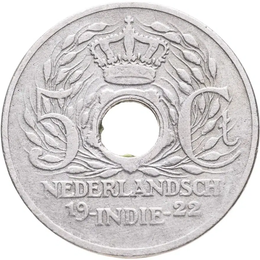 Голландская Ост-Индия 5 центов (cents) 1922