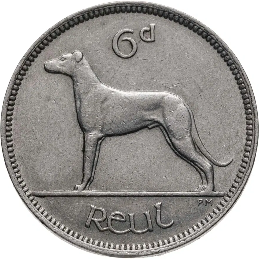 Ирландия 6 пенсов (pence) 1950