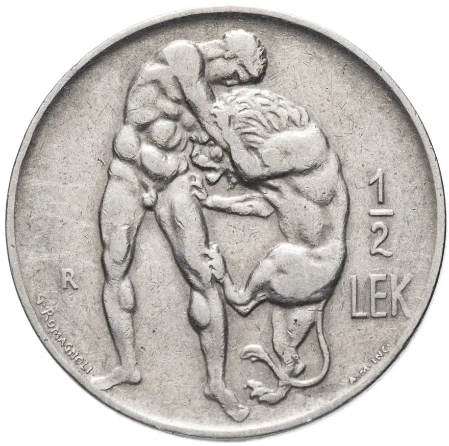 Албания 1/2 лека (lek) 1926