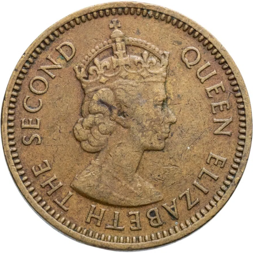 Британский Гондурас 5 центов (cents) 1969, реверс