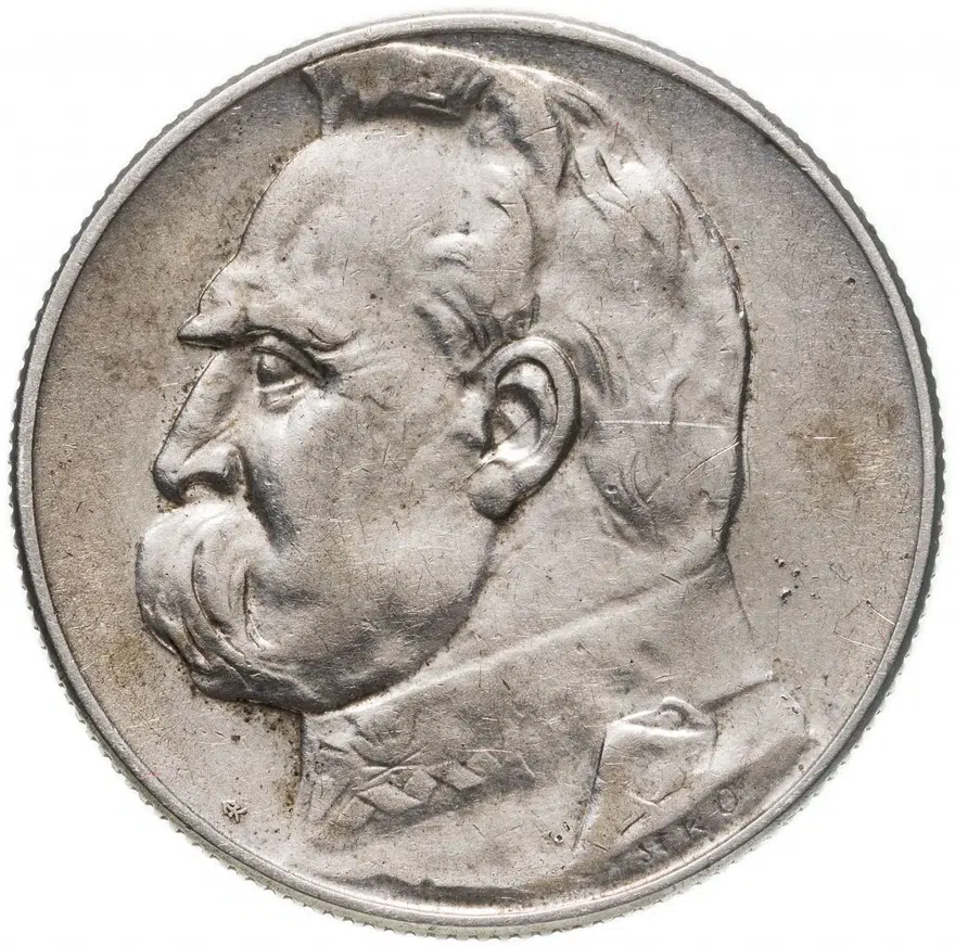 Польша 5 злотых (zlotych) 1935  Пилсудский