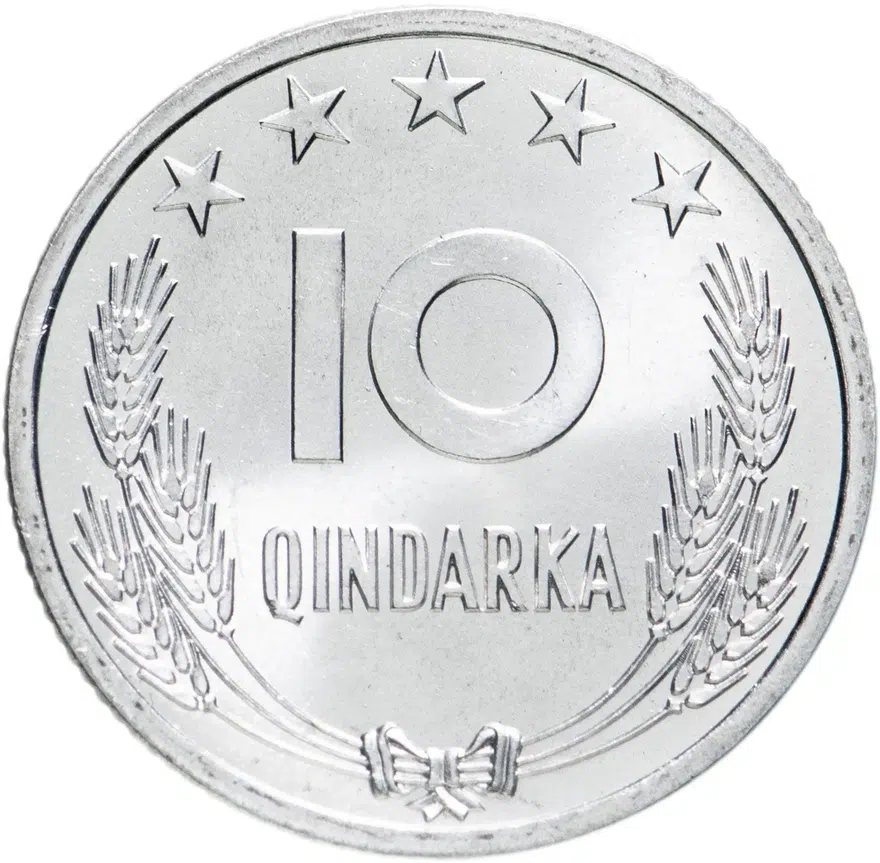 Албания 10 киндарок (qindarka) 1964