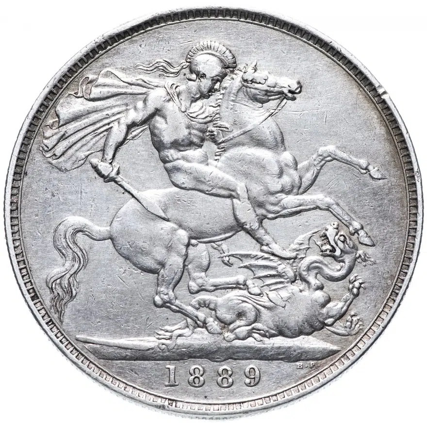 Великобритания 1 крона (crown) 1889