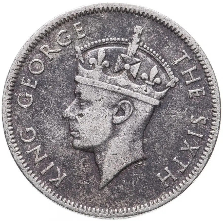 Южная Родезия 2 шиллинга (shillings) 1948, реверс