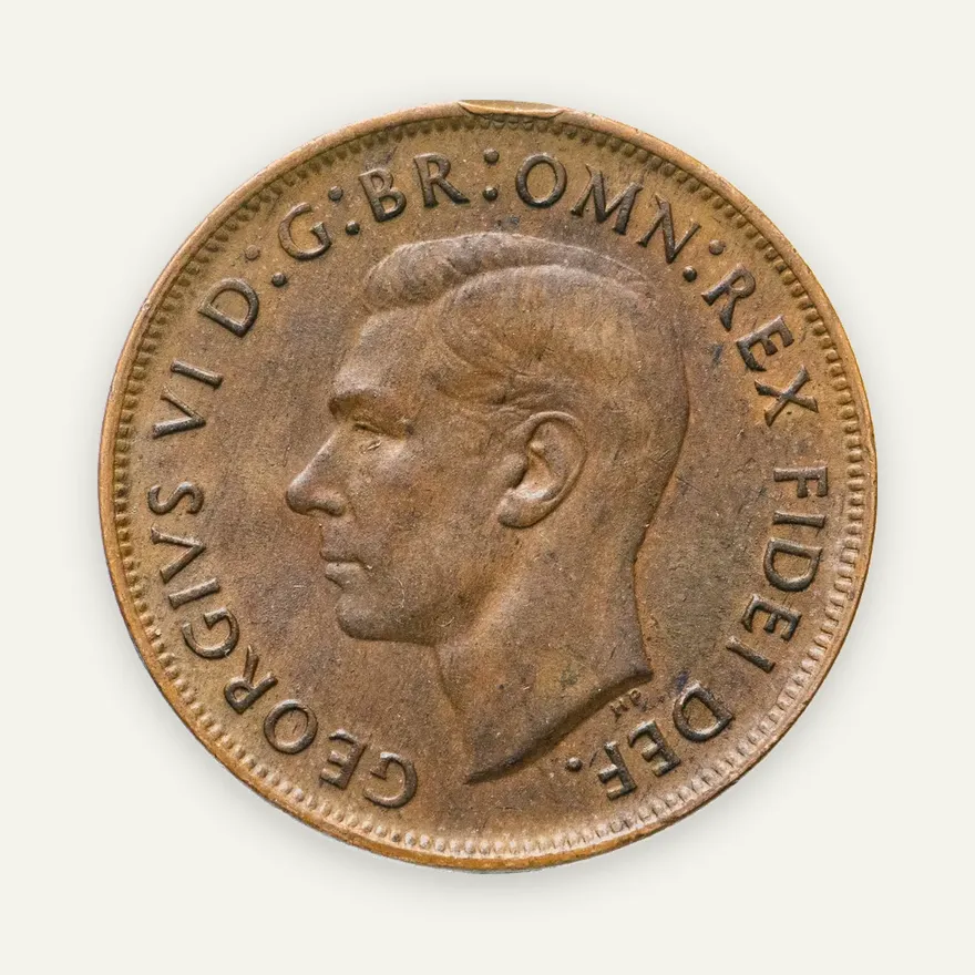 Австралия 1 пенни (penny) 1952, реверс