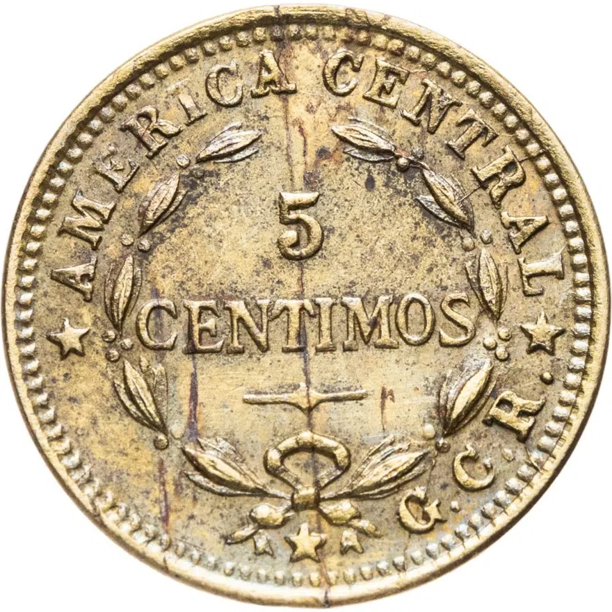 Коста-Рика 5 сентимо (centimos) 1941
