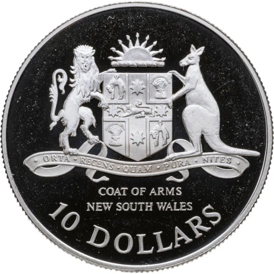 Австралия 10 долларов (dollars) 1987 Новый Южный Уэльс