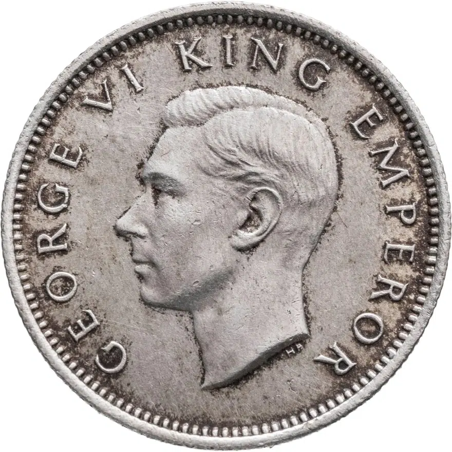 Новая Зеландия 6 пенсов (pence) 1946, реверс
