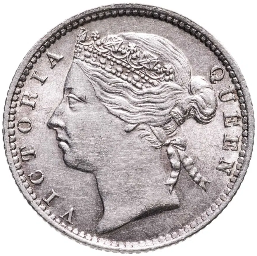 Стрейтс-Сетлментс 10 центов (cents) 1889