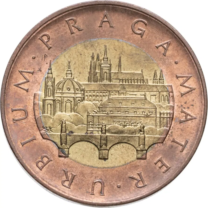 Чехия 50 крон (korun) 2009, реверс