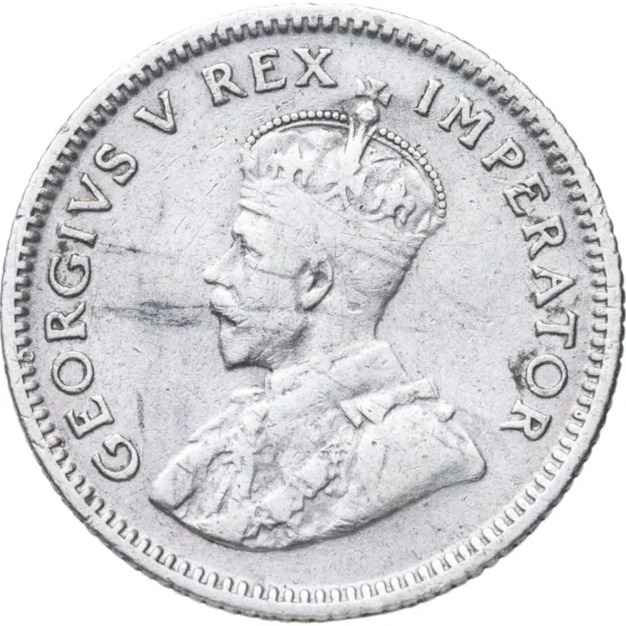 ЮАР 6 пенсов (pence) 1925, реверс