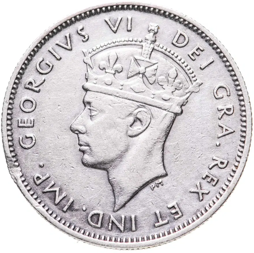 Кипр 9 пиастров (piastres) 1938, реверс