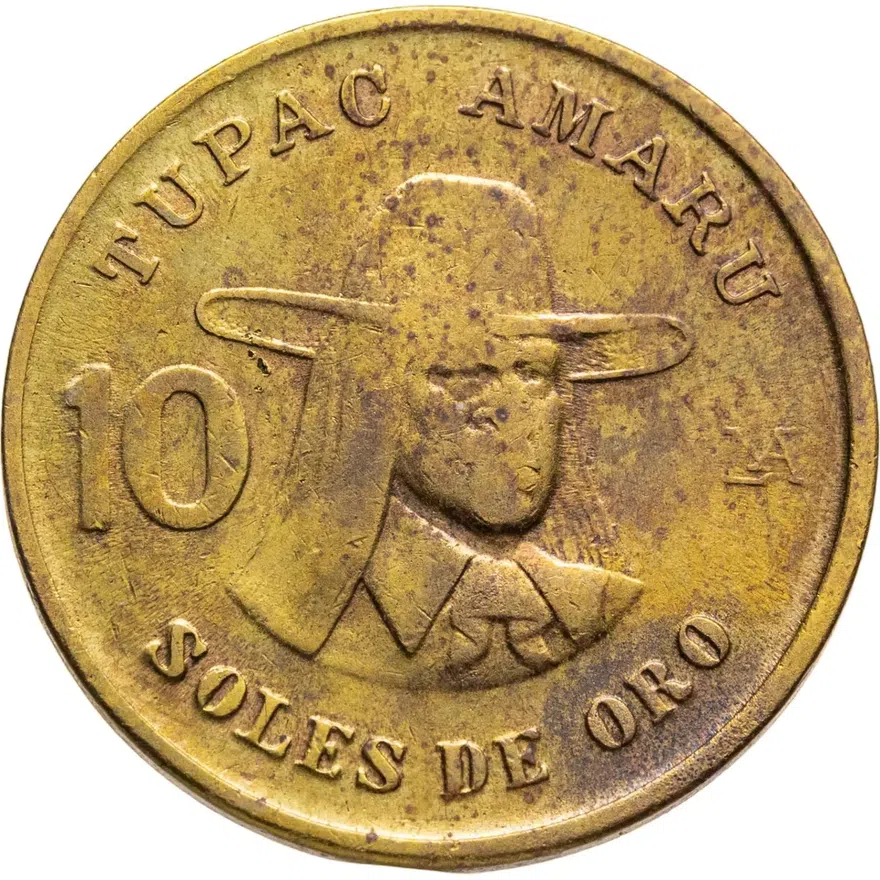 Перу 10 солей (soles) 1979