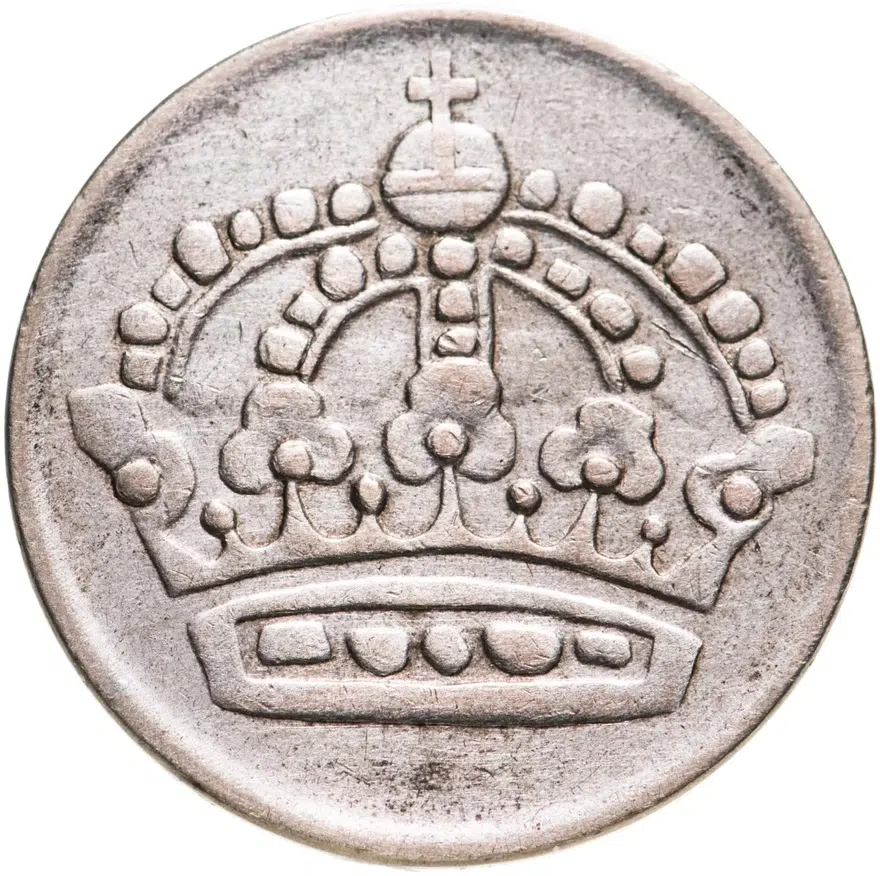 Швеция 50 эре (ore) 1958, реверс